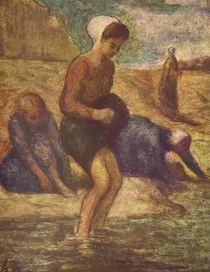 Honore Daumier Badende junge Madchen